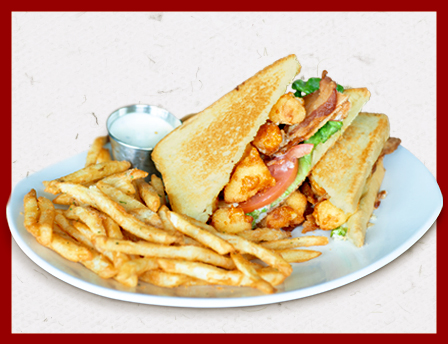 Cheese Curd BLT Sandwich