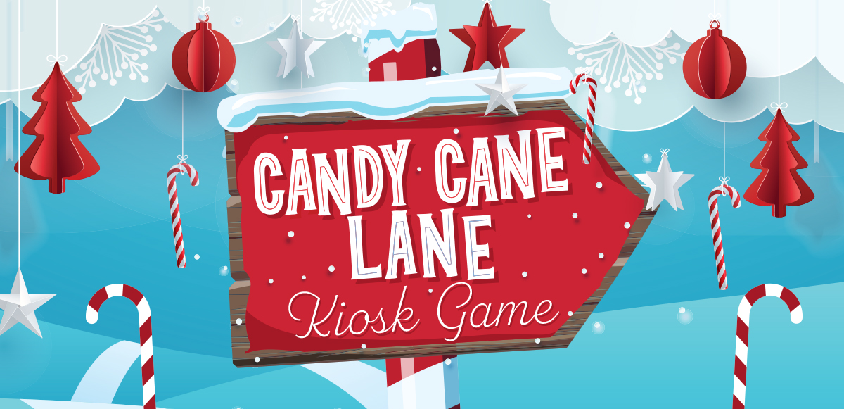 Candy Cane Lane Kiosk Game