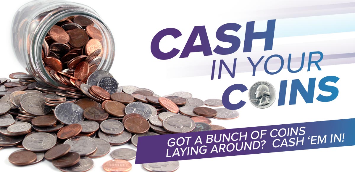 can you cash in change at a casino?