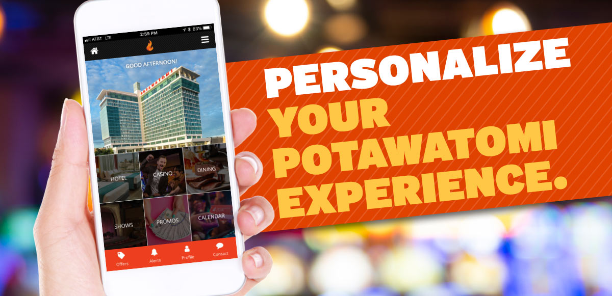 New Mobile App Potawatomi Hotel Casino