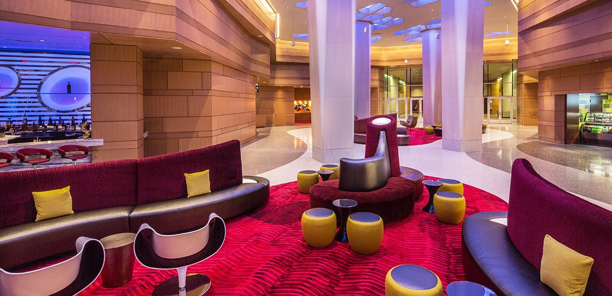 Hotel lobby seating