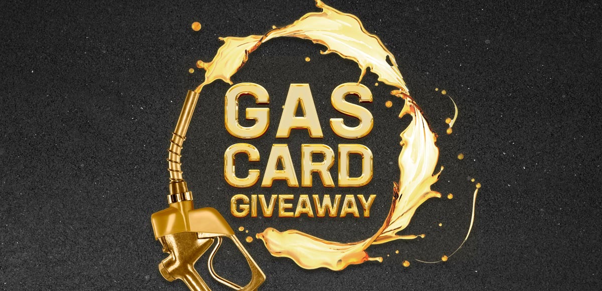 GAS CARD GIVEAWAY