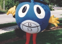 The first bingo ball drawn on opening day was B-13. A giant B-13 bingo ball character would become an early mascot for the organization.