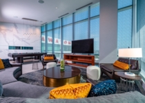 The Chairman’s Suite is one of a number of impressive suites added during the second tower completion in 2019.